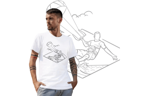 Download Kitesurfer SVG Water Sports Wind Waves - Water sports Collection