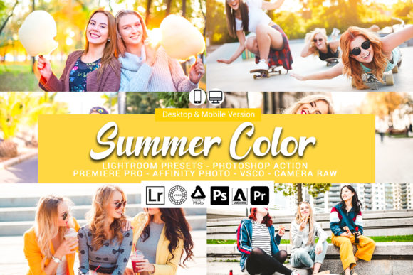 Download 20 Summer Color Presets - Color presets Collection